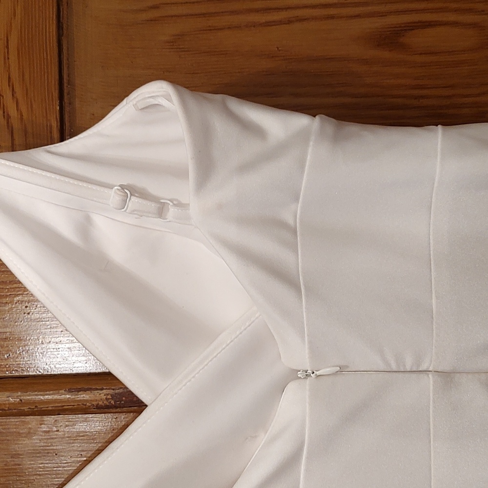 Morgan & Co. White Gown Size S - Picture 6 of 8